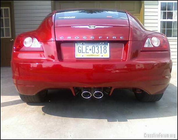Chrysler crossfire exhaust sounds