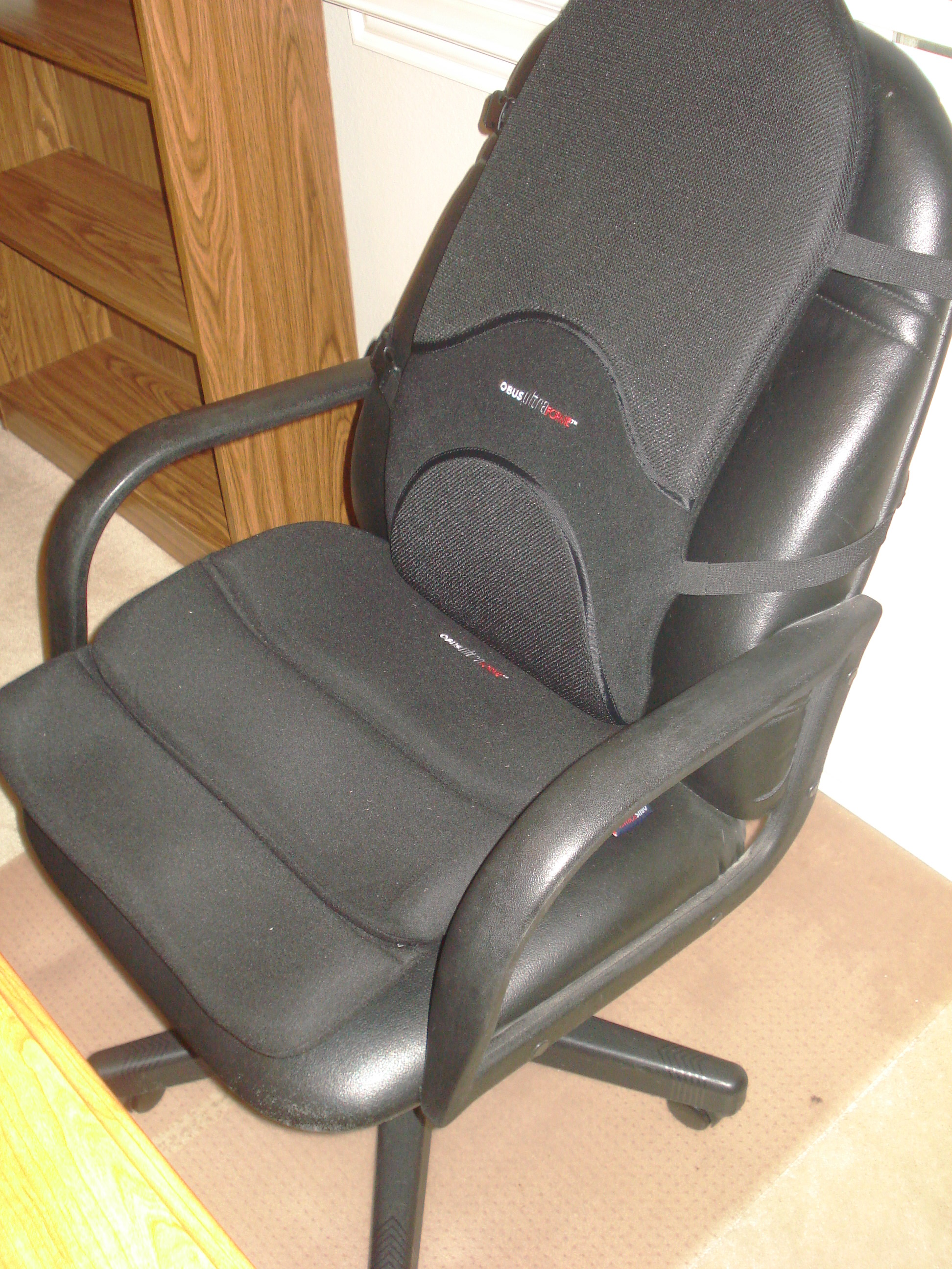 Obusforme seat cushion and back support, cure for uncomfortable xfire  seats!!! - CrossfireForum - The Chrysler Crossfire and SRT6 Resource